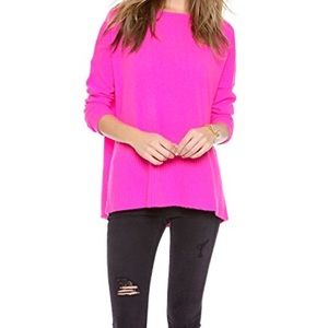 Long sleeve DVF sweater in pink